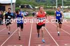 Boys 100 metres, 2025 Northumberland Schools Track and Fields, Wentworth, Hexham. Photo: David T. Hewitson/Sports for All Pics